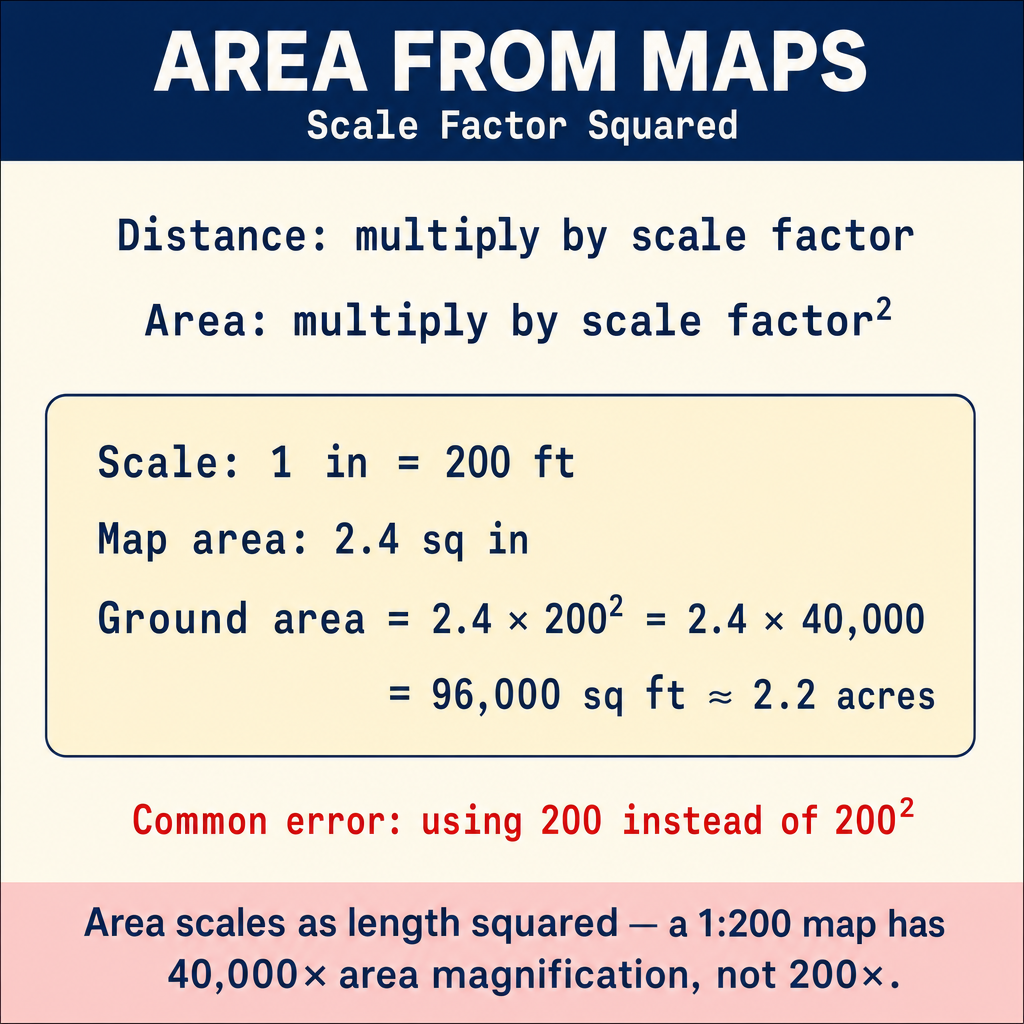 Figure FS.2.1d — Area scales as the square of the linear scale factor