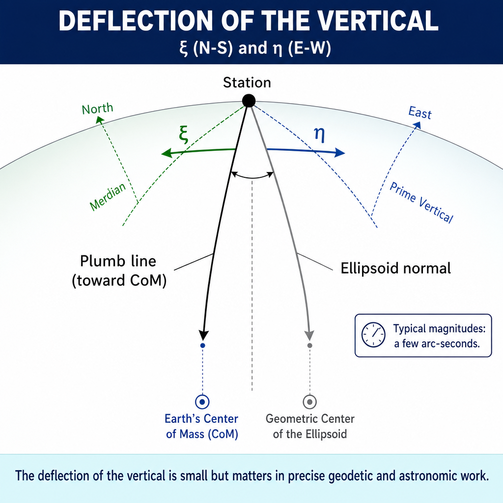 Figure FS.4.4b — Deflection of the vertical (ξ, η components)