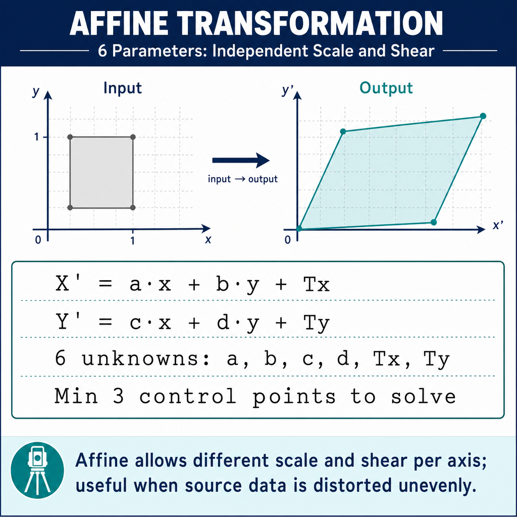 Figure FS.4.8b — Affine 6-parameter transformation
