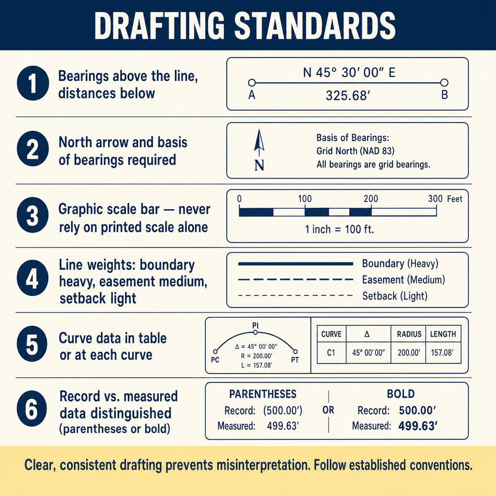 Figure PS.2.39 — Six cartographic drafting standards
