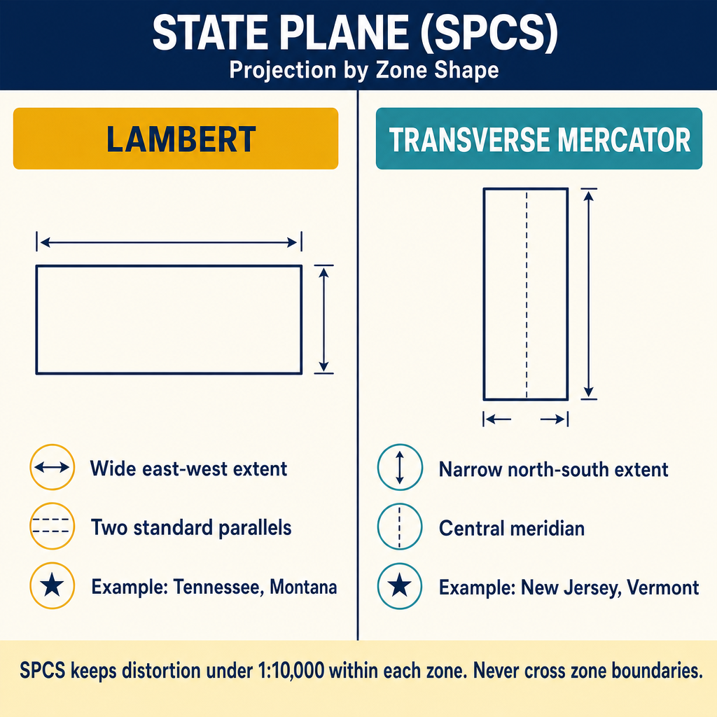 Figure PS.2.41 — SPCS Lambert vs Transverse Mercator